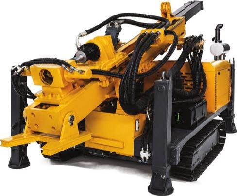 KNK KN-150 hidráulica sobre esteiras, 120 HP, vista de catálogo